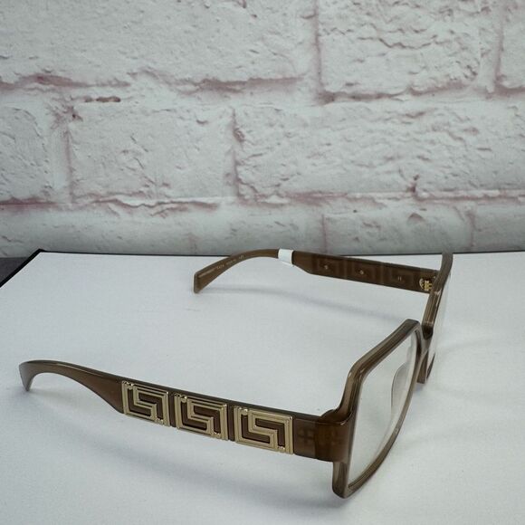 VERSACE VE3337 5403 OPAL BEIGE EYEGLASSES FRAME 53-15-140 AUTHENTIC - Picture 5 of 9